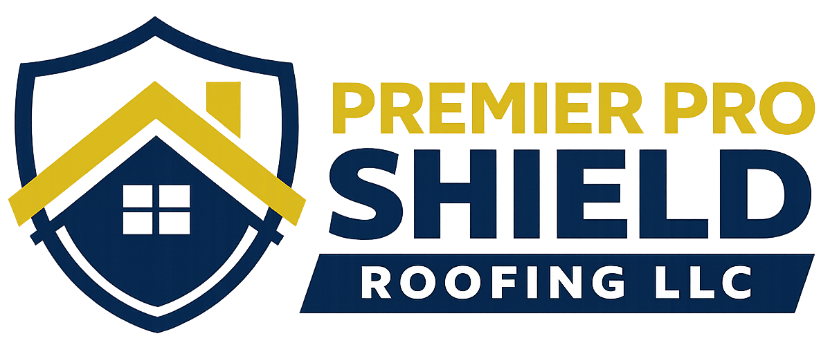 premier pro shield roofing logo